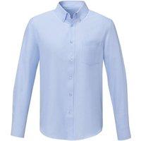 Elevate Men's Pollux Long-Sleeved Shirt in Light Blue | Size: XL