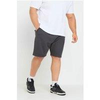 BadRhino Men's Diamond Quilted Jogger Shorts in Grey | Size: 3XL