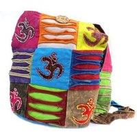 KDMD Women's Ethnic Sling Bag - Teal / Om