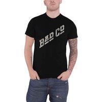 Bad Company Slant Band Logo T-Shirt in Black | Size: XL