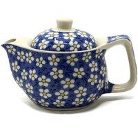 KDMD Small Herbal Teapot - Blue Daisey