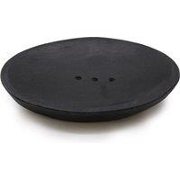 KDMD Oval Black Marble Soap Dish