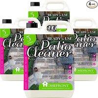 Homefront Ready to Use Patio Cleaner Deeply Cleans to Remove Dirt & Grime 20L in Clear