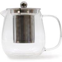 KDMD Glass Infuser Teapot - Contemporary - 550ml in White