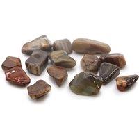 KDMD M Tumble Stone - Petrified Wood - (Set of 24) in Maroon