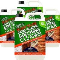cleenly Ready to Use Patio Cleaner Removes Dirt & Grime From Patios 20L in Clear