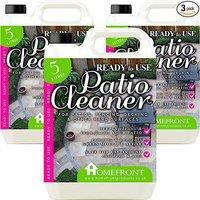 Homefront Ready to Use Patio Cleaner Deeply Cleans to Remove Dirt & Grime 15L in Clear