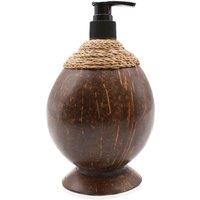 KDMD Natural Coconut Soap Dispenser - 300ml in Brown