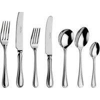 Arthur Price 'Britannia' Stainless Steel 7 Piece Cutlery Place Setting Boxed in Silver