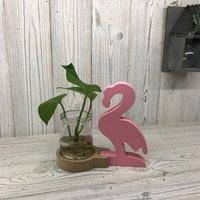 KDMD Hydroponic Home Decor - Pink Flamingo Pot