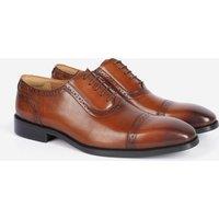Alexander Pace Men's 'Milford' Premium Leather Brogue Shoes in Brown | Size: 11