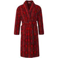 Bown of London Men's Highland Dressing Gown in Red | Size: 1XL