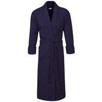 Bown of London Men's Pacific Lightweight Dressing Gown in Blue | Size: 4XL