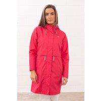 Lighthouse Clothing Women's Pipp Waterproof Coat in Raspberry | Size: 20