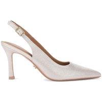 Carvela Women's 'Corletta Sling Court' Fabric Heels in Bronze | Size: 8