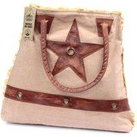 KDMD Women's Vintage Bag - Big Star in Maroon