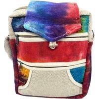 Tiedye Hemp Messegner Bag 2 Zip & Flop