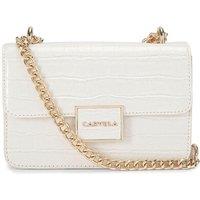 'Jessica Shoulder Bag' Croc Print