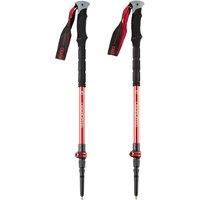 Craghoppers Venture Antishock Walking Poles in Red