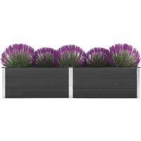 Berkfield Home Garden Raised Bed 250x50x54 cm WPC Grey | Size: 250 x 50 x 54 cm