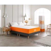 Somnior Lea Hybrid 9 Zone Motion 7 Layer Memory Mattress Undisturbed Sleep in Orange | Size: Double
