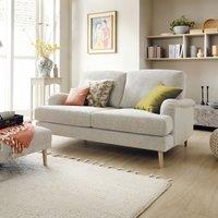 Abakus Direct Harper 2-Seater Sofa - Durable & Easy Clean Upholstery in Cream