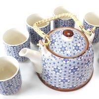 KDMD Herbal Teapot Set - Blue Star