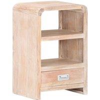 Bedside Table 40x30x60 cm Solid Acacia Wood
