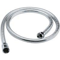 Balterley 2m Shower Hose Flex Chrome in Silver