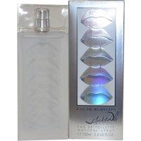 Salvador Dali Women's Eau de Ruby Lips Eau de Toilette Spray 100ml in White