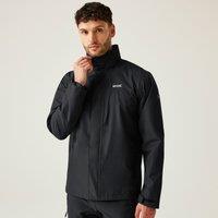 Regatta Men's 'Matt II' Waterproof Shell in Jet Black | Size: Small