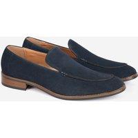 Alexander Pace Men's 'Alsen' Premium Suede Loafers in Dark Navy | Size: 10