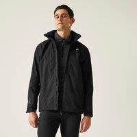 Regatta Men's 'Calderdale VI' Waterproof Shell in Jet Black | Size: Small