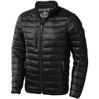 Elevate Men's Scotia Light Down Jacket in Black | Size: Small