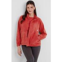 TOG24 Women's 'Kayford' Microfleece Jacket in Coral | Size: 18