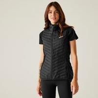 Regatta Women's Andreson Hybrid Gilet in Jet Black | Size: 16