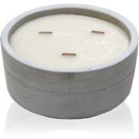 KDMD Large Round - Patchouli & Dark Amber in Grey