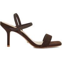 Dune London Women's 'Methodical' Suede Sandals in Brown | Size: 3