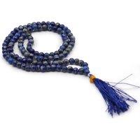 KDMD Women's 108 Bead Mala - Lapis in Blue