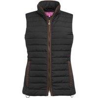 Brook Taverner Women's Madison Quilted Gilet in Black | Size: Large