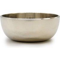 KDMD Medium Brass Sing Bowl - 12cm in Silver