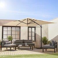 3x4m Rectangular Cantilever Parasol