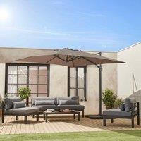 3x3m Square Cantilever Parasol With Cover Included