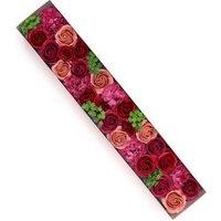 KDMD Extra Long Soap Flowers Box - Vintage Roses in Red