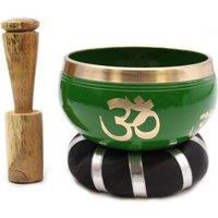 KDMD Tree of Life Singing Bowl Set- Green 10.7cm