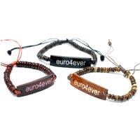 KDMD Women's Coco Slogan Bracelets - Euro4Ever - (Set of 6)