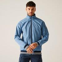 Regatta Men's Shorebay Waterproof Shell in Mid Blue | Size: XL