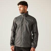 Regatta Men's 'Lyle IV' Waterproof Packaway Jacket in Dark Brown | Size: Small