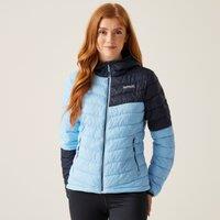 Regatta Women's Hooded Hillpack III Jacket in Light Blue | Size: 10