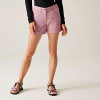 Regatta Women's 'Pemma' Casual Chino Shorts in Pink | Size: 20